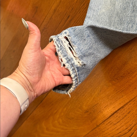 Agolde High Rise Riley Jeans - Picture 4 of 10